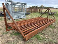 Shop Built Cattle Guard 