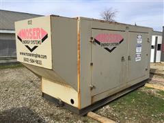 2012 Moser 119 KW 3-Phase Natural Gas Generator 