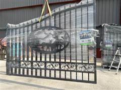 2022 Greatbear 20' Bi-Parting Wrought Iron Gate 