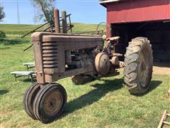 John Deere A 2WD Tractor 