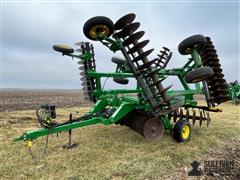 2008 John Deere 637 26'5" Disk Harrow 