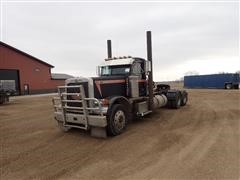 1990 Peterbilt 379 T/A Day Cab Truck Tractor 