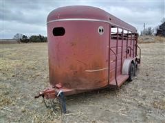 W-W Bumper Pull T/A Livestock Trailer 