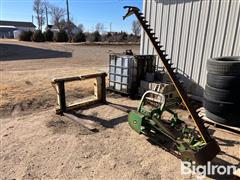 Front End Loader 30” X 52” Pallet Forks & John Deere 7" Sickle Mower 