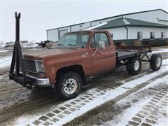 1978 Chevrolet K10 4x4 Flatbed Pickup 