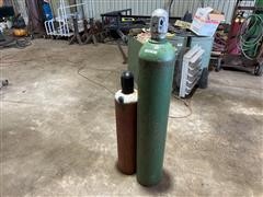 Set Of Oxy Acetylene Torch Bottles 