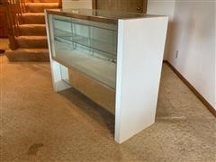 3' X 4' Contemporary Glass Top Display Case 