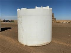 2600-Gallon Poly Storage Tank 