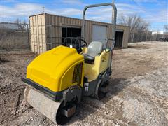 2014 Wacker Neuson RD12A 36" Tandem Vibratory Roller 