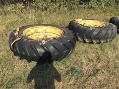 John Deere Clamp On Duals With 18.4-38 Tires 