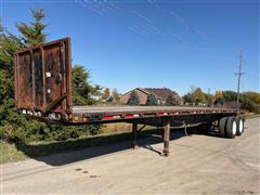 2005 Lufkin 40’ Feather Light T/A Flatbed Trailer 