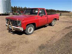 1978 Chevrolet Custom Deluxe 10 2WD Pickup 