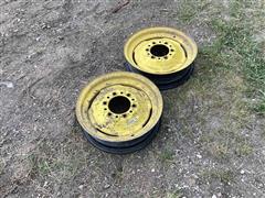 John Deere 4.6”x16 Front Steel Rims 