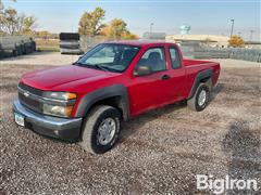 2007 Chevrolet Colorado 4x4 Extended Cab Pickup 