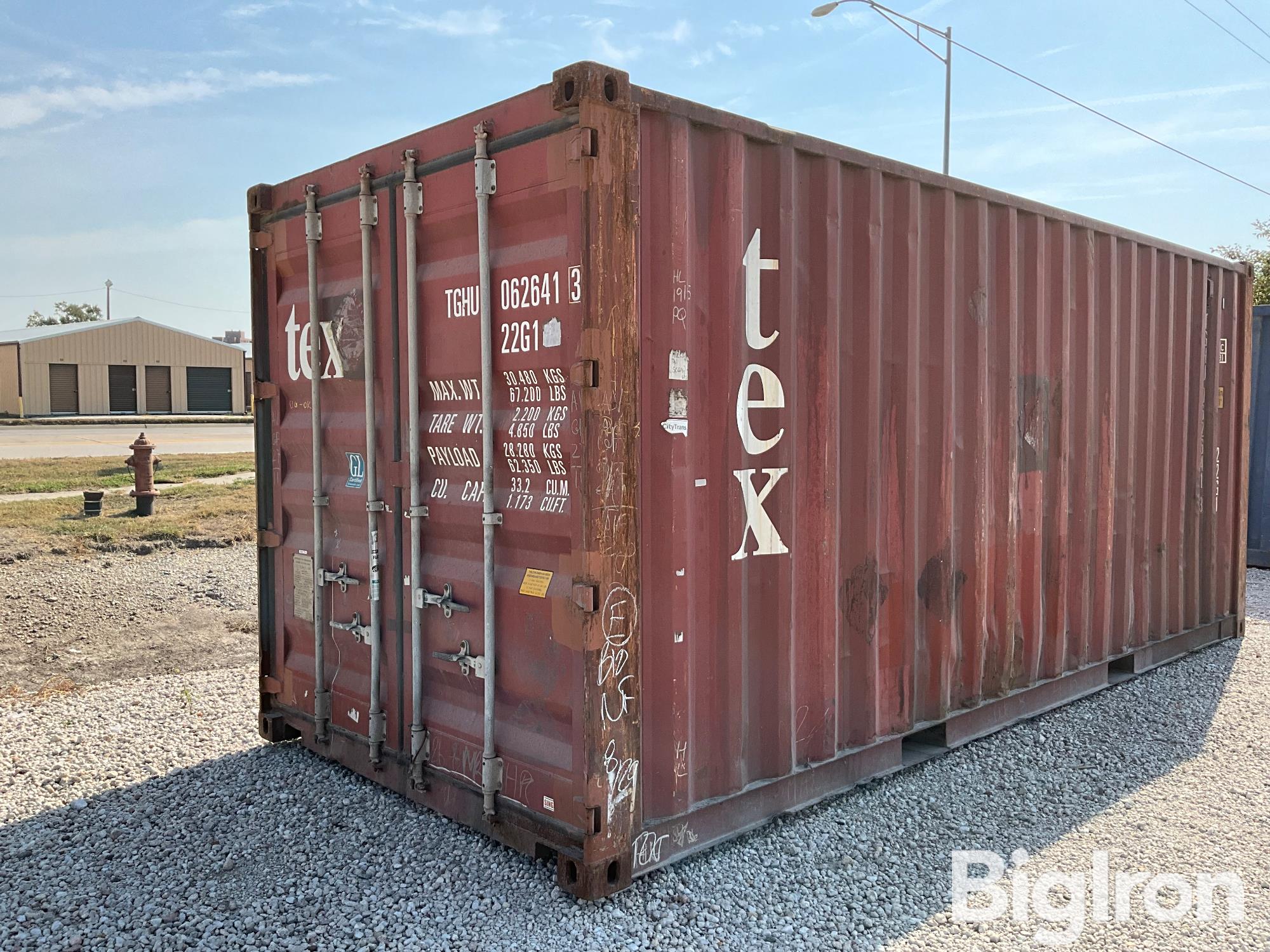 2007 Textainer 20’ Storage Container 