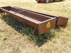 Prairie Products 12' Metal Feed Bunks 