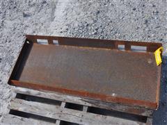 Blank Skid Steer Plate 