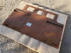 Heavy Duty Universal Mount Skid Steer Mounting Plate 