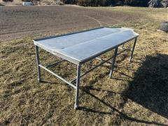 Stainless Steel Butcher Top Table 