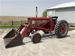 1966 International Farmall 656 2WD Tractor W/Westendorf Loader 