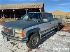 1992 GMC Sierra 2500 4x4 Extended Cab Pickup 