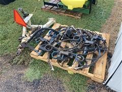 Anhydrous Applicator Rear Hitch & Anhydrous Shanks 