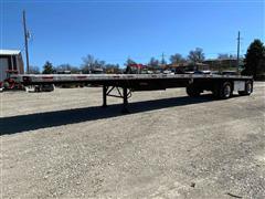 2007 Fontaine 102” X 48’ Aluminum Combo T/A Flatbed Trailer 