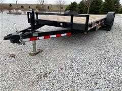 2013 Hull Trailers TH20 2 T/A Flatbed Trailer 