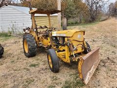 1973 John Deere 301-R Tractor W/Dozer Blade & Trencher 