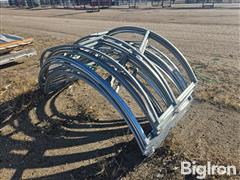 Behlen Galvanized Round Bale Feeders 