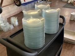 8” Glass Plates 