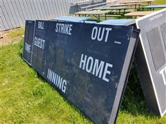 Daktronics Baseball Scoreboard 