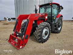 2012 Case IH Maxxum 115 MFWD Tractor W/Loader 