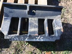 Front Weight Bracket Off Case IH Maxxum 125 