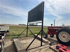 Roadside Sign/Message Board 