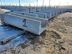 Concrete Fence Line Bunks 