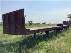 1977 Wilson CF500 42’ T/A Flatbed Trailer 