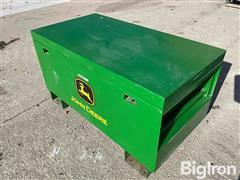 John Deere Steel Tool/Storage Box 