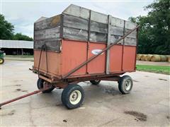 Bush Hog/Stan-Hoist Forage Wagon 