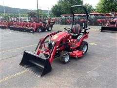 Mahindra EMAX 20S MFWD Compact Utility Tractor w/ 50" Belly Mower 