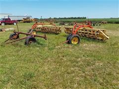 New Holland 258 & 260 Twin Rake Setup 