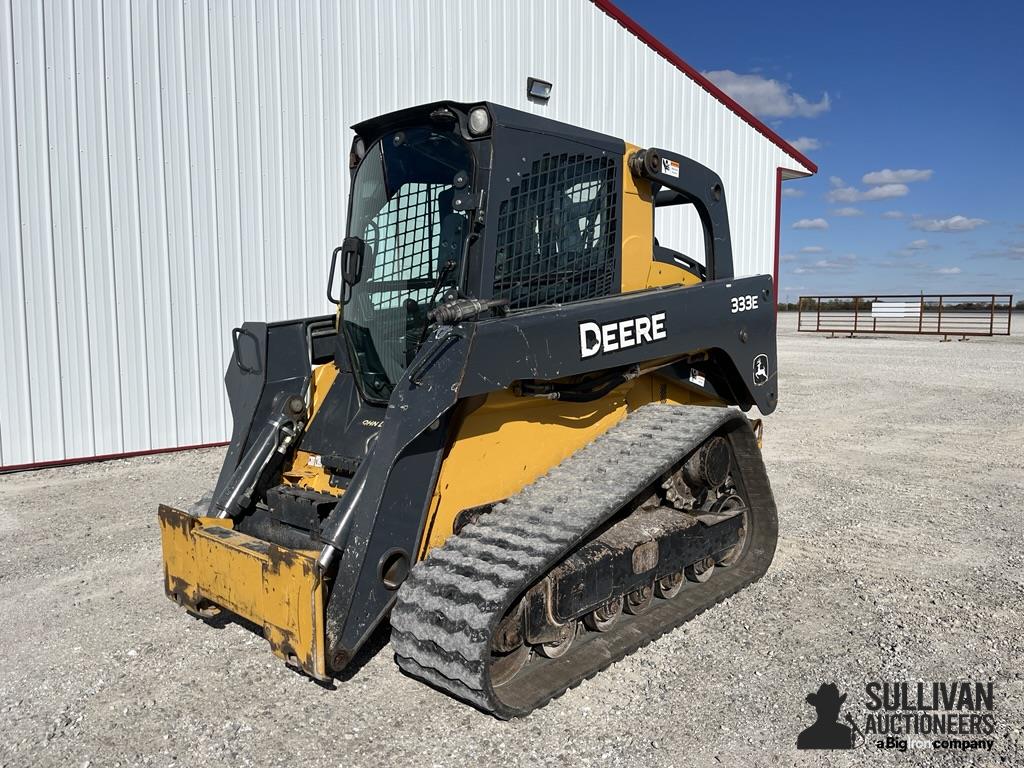 2014 John Deere 333E Compact Track Loader 