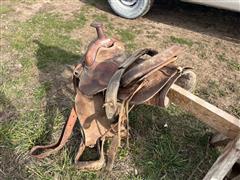 Vintage Saddle 