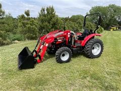 2010 McCormick CT50U MFWD Compact Utility Tractor & L116 Loader 