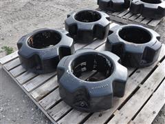 Case IH 1,000 Lb Wheel Weights w/ Hardware(BID PER UNIT) 