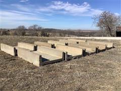 54” X 8’ Concrete H Bunks 