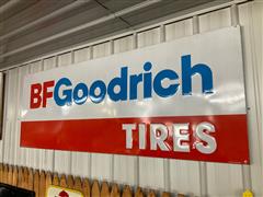 BF Goodrich Tire Metal Sign 