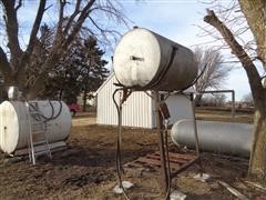 200 Gallon Over Head Gasoline Tank 