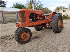 1948 Allis-Chalmers WD 2WD Tractor W/Rotary Mower 