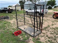 Cattle Chute, Head Gate & Shears 